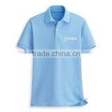 China Factory Wholesale Cotton Custom Embroidery Promotional Man Polo T Shirt thumbnail-4