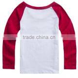 Wholesale Kids Black Raglan Shirts thumbnail-2