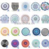 150cm Round Beach Towel Home Textile Microfiber Towel Printed With Tassel High Quality Knitted Bath Towel Serviette de Plage thumbnail-1