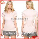 100% Organic Cotton Short Sleeves Custom T-shirt Wholesale Blank t Shirt thumbnail-1