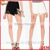 Hot High-waist Shorts Women Summer Outfit Crochet Shorts thumbnail-1
