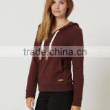Costume Women Sweatshirt and Custom Sleeveless Hoodie Plain Girls Hoodies thumbnail-5