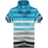 Striped Sporting Polo Tshirts Men thumbnail-1