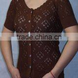 Ladies Sweater,cardigan,knitted Sweater