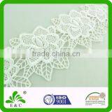 Delicate Craftship Popular Flower Style Polyester Embroidered Lace