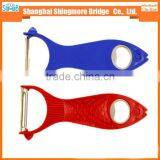 China Hot Sales Stainless Steel Fruit Peeler and Bottle Opener in Low Price thumbnail-1
