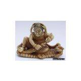 Mammoth Netsuke - Man With Rope thumbnail-1