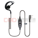 Popular and waterproof two way radio ear hook headset for Motorola