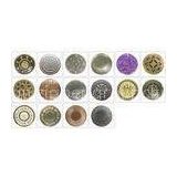 Custom Snap Buttons For Coats / Jackets Jean Rivets With 9.4mm Aluminum Tack