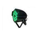 Colorful 18 X 18W 6 IN 1 RGBWAM DMX LED PAR Can Lights for Disco / Wedding Party Lamp