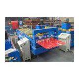 High Grade 45# Steel(plated Chrome on Surface) Color Steel Trapezoidal Roof Panel Roll Forming Machi thumbnail-1