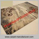 China Docoration Loop Tile Machine Tufted Plain Wool Carpet Rugs for Wholesale thumbnail-3