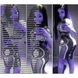 BANDAGE BODYCON PRINT DRESS