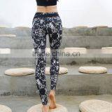 Digital Printed Women's Power Flex Inner Pocket Yoga Running Leggings thumbnail-1