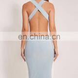Sexy Nighty Maxi Dresses Deep v Neck Bodycon Women Party Dress Open Sexy Boobs thumbnail-6