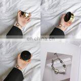 Temperament Design Bracelet Geometric Metal Marble Jewelry Female Simple Cold Wind Bracelet thumbnail-2