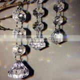 Party Decor Wedding Garland Diamond Clear Acrylic Crystal Lamp Pendant thumbnail-1