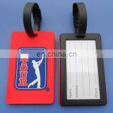 pga tour golf pvc name tags wholesale