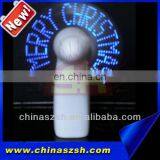 Hot Selling Mini Portable Handheld Small Fan With Custom Flash Message
