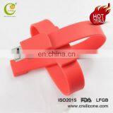 Promotional Gift Christmas Gifts Silicone Wristbands Usb Flash Drive