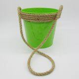 2018 Cheap Price Metal Flower Bucket Garden Pot thumbnail-5