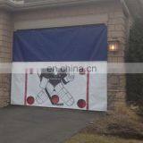Customized 8ft X 16 ft Shooting Tarps With 5 Holes Hockey Tarp