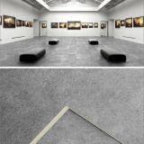 SPC Floor Plastic Flooring Sheet Tiles Slotted Click Lock 4.2mm Thickness 0.15mm Wear Layer