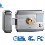 Electric Gate Lock 24v Motor Lock With Metal Button