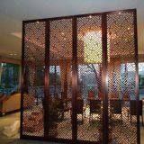 JYF0048 Interior Stainless Steel Metal Curtain Living Room Partition Design Wall Carving 304 Stainless Steel Wall Partitions thumbnail-1