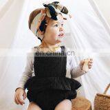 2019 New GIRLS BACKLESS Jumpsuit Rompers Infant Toddler Romper Baby Unique Bodysuits thumbnail-3