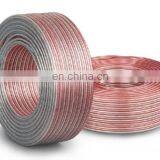 High Quality Strands Transparent Speaker Cable 2 Cores thumbnail-1