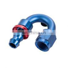 Quick Disconnect Degree Pipe Plumbing Hose An Fitting Swivel Press Push In Adapter Alloy Angle Fittings thumbnail-4