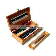 Factory Price Logo and Color Customizable Wooden Humidor Wooden Cigar Packaging Box thumbnail-2