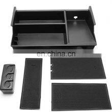 Interior Accessories Parts Silicone Armrest Rest Storage Box Center Control Console Organizer Tray For Toyota Tundra thumbnail-2