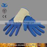 Hand Protection Heavy Duty Latex Gloves Crinkle Finish LG050