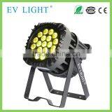 Waterproof Par Light 19pcs*12W Five in One RGBWA Led Par Stage Light