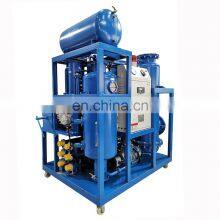 Multifunction Dehydration Decolorization Vacuum Lubricant Hydraulic Oil Filtering Machine
