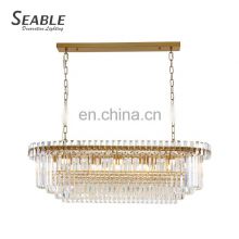 High Quality Indoor Decoration Cafe Home Villa Luxury Crystal Chandelier Lamp