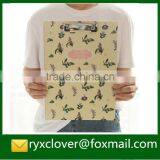 Stationery Supplies Customize Colorful a4 Size Hard Paper Writing Clipbroad