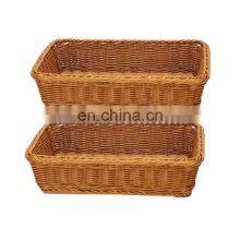 Wholesale Cane Proofing Weave Wicker Picnic Round Kitchen Woven Bread Rattan Basket thumbnail-3