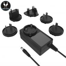 24V3A AC DC Adapter 12V4A,12V4.5A,12V5A,12V6A,15V4A,19V3.42A,20V3A,24V2.5A,48V1.5A Switching Power Supply with Interchangeable Plugs
