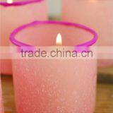 Spring Candle Holder, Pink Votive Candle Holder thumbnail-3