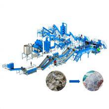 China Factory Price Fully Automatic 300-2000kg/h Plastic Sheet Recycling Equipment