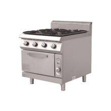 4-Burner Gas Range With Oven NG/LPG Compatible 2000Pa/2800Pa Pressure thumbnail-1