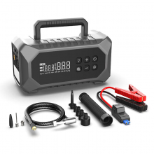 3250A 26800mAh 160PSI Jump Starter Power Pack With Air Compressor thumbnail-1