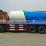 6x4 big capacity 12-16m3 sewage pump truck, dongfeng vacuum suction truck sale