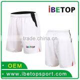Hot Design Custom Team White Soccer Short OEM Service With Innerl Ining thumbnail-1