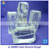 2014 Hot Sale Superior White Cubic Zirconia Rough thumbnail-1