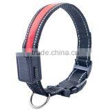 Led USB Rechargeable Dog Collars Reflective Led Pet Collars Protect Your Pets in Dark thumbnail-2