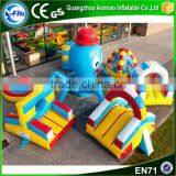 Funny Adult Inflatable Obstacle Course Inflatable Octopus Playground for Sale thumbnail-1